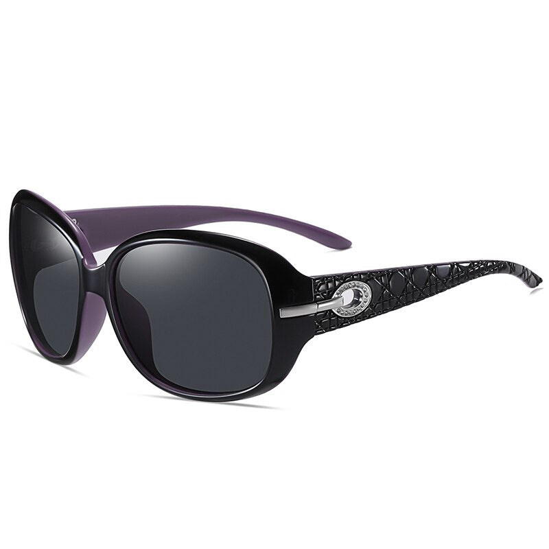 Polarized UV400 Gradient Lens Fashion Luxury Ladies Vintage Sun Glasses