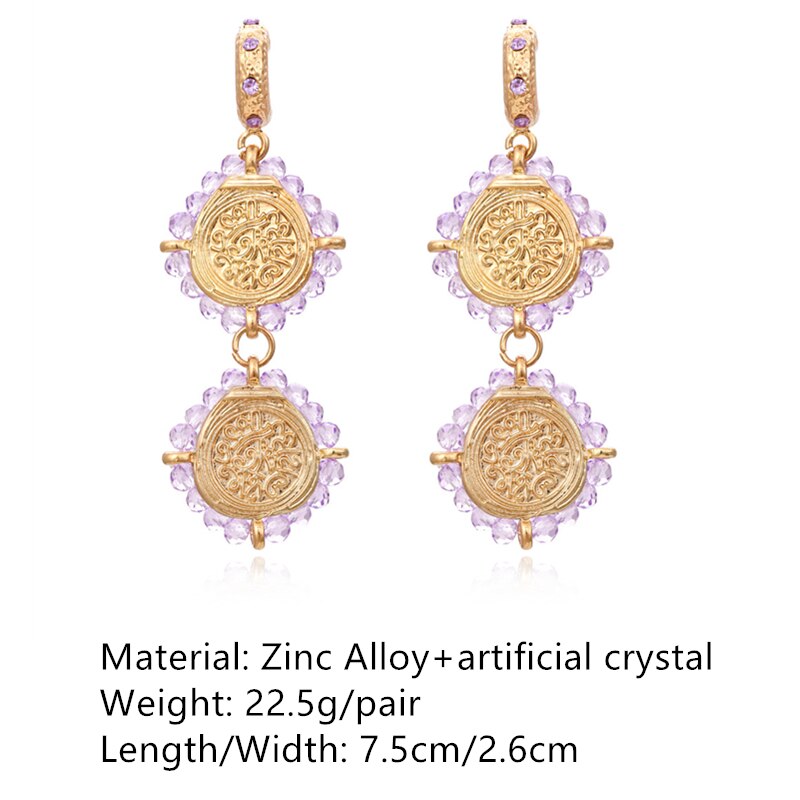 Retro Golden Metal Leaf Stud Earrings