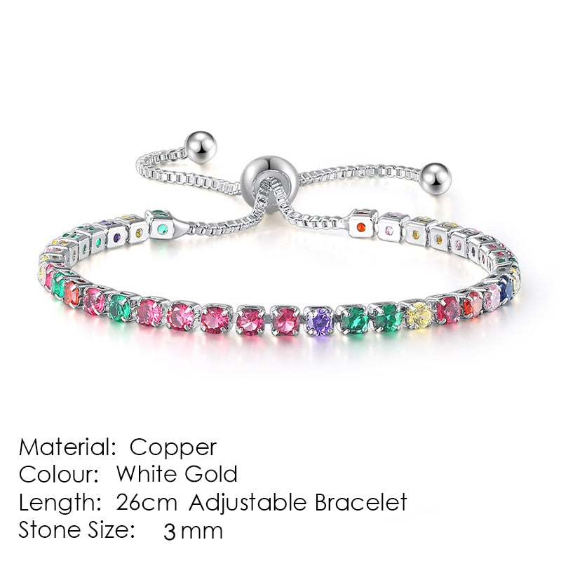 ZHOUYANG Sparking Zircon Bracelet For Women