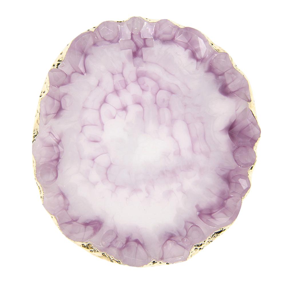 Resin Jewelry Display Plate Necklace Ring Earrings Display Painted palette Tray Jewelry Holder Organizer Decoration jewelry