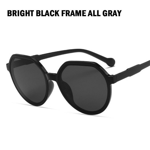 All-match Trend Personalized Round Frame Sunglasses