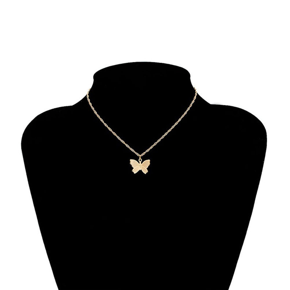 Gold Color Star Party Women Pendant Necklace