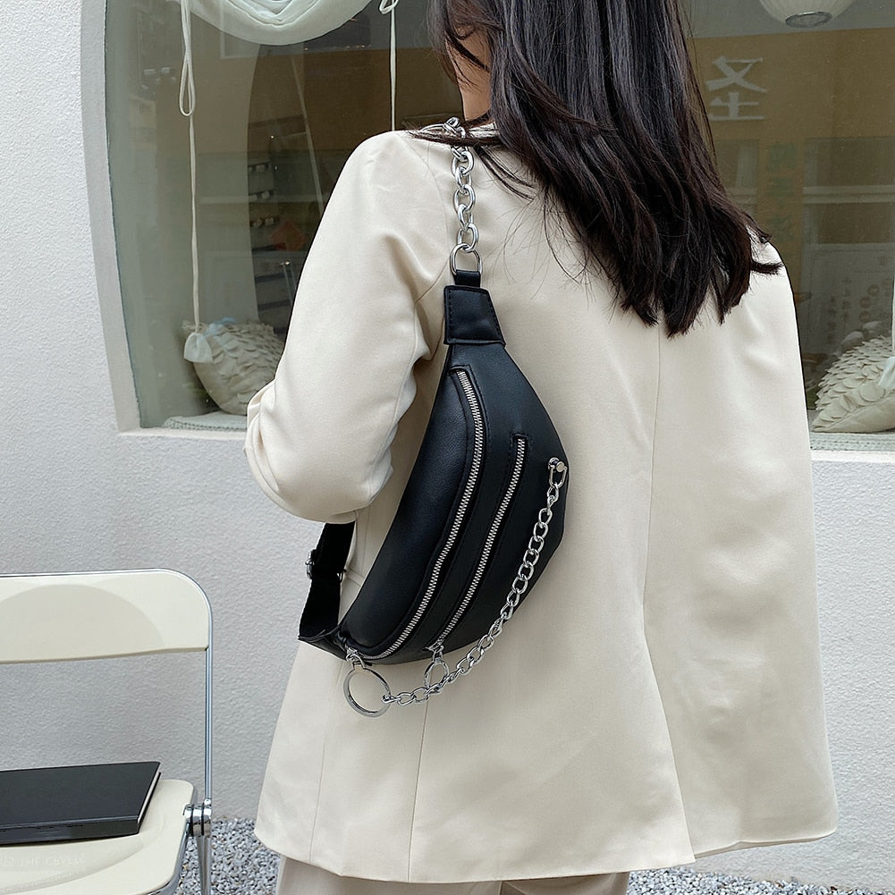 Multi Layers Soft PU Leather Messenger Bag