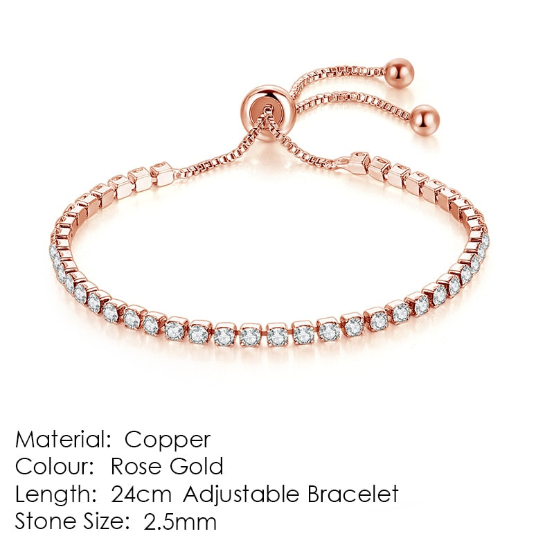ZHOUYANG Sparking Zircon Bracelet For Women