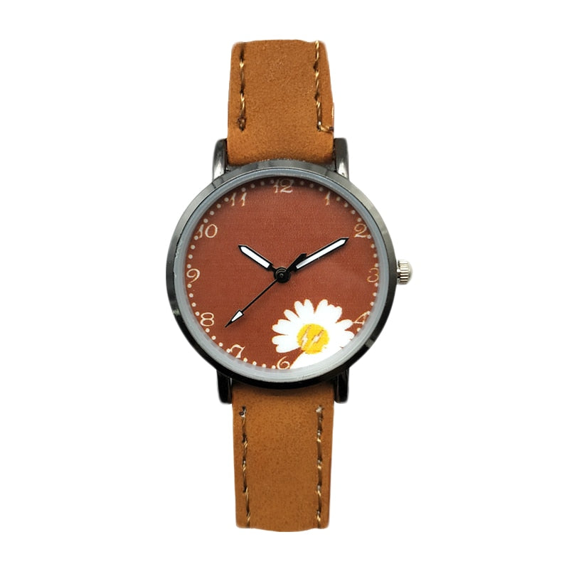 2022 New Watch Women Fashion Casual Leather Belt Watches