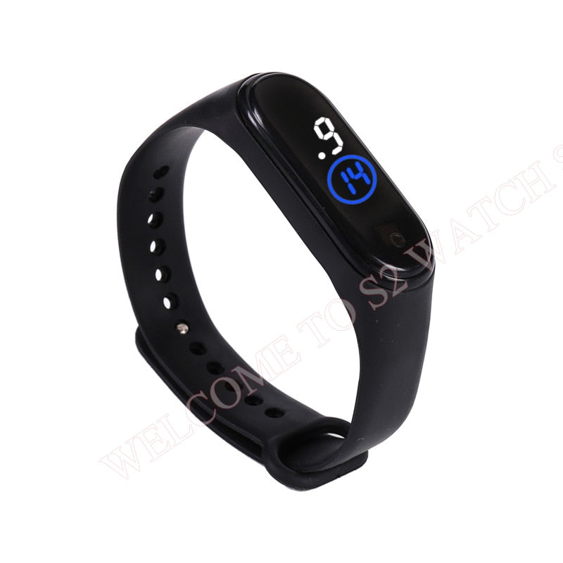 Candy Color Silicone Strap Watch LED Digital Watch Bracelet