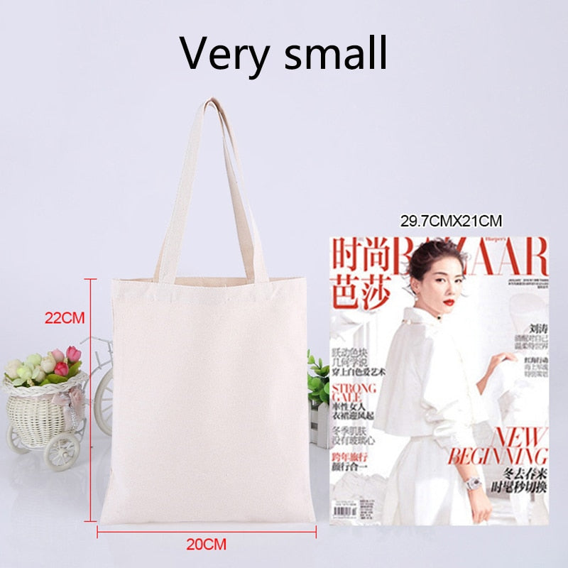 High-Quality Reusable Cotton Canvas Canvas Tote bag