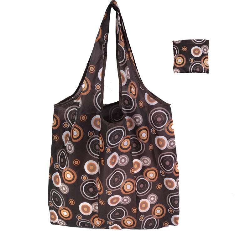 Fashion Printing Foldable Eco-Friendly Large-capacity Shopping Bag