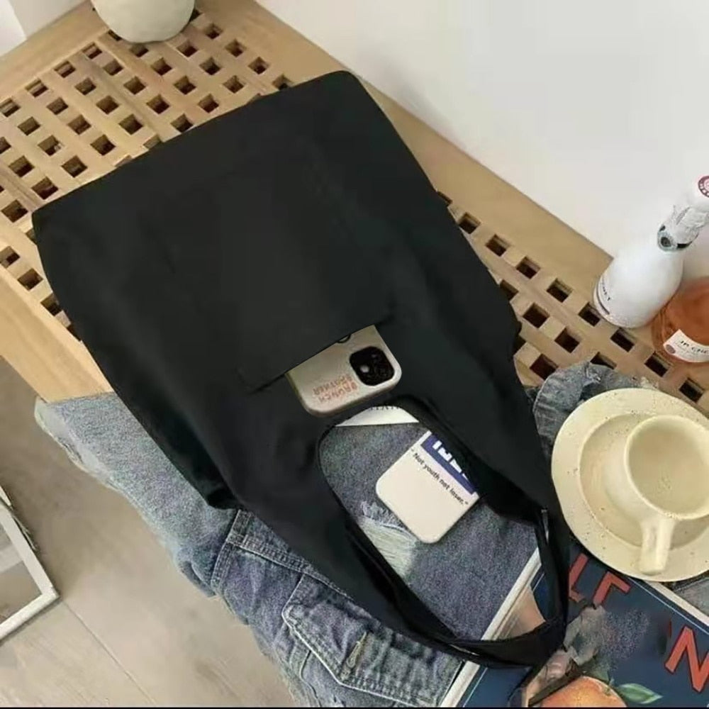 Fashion Women Canvas Foldable Reusable Eco Bags