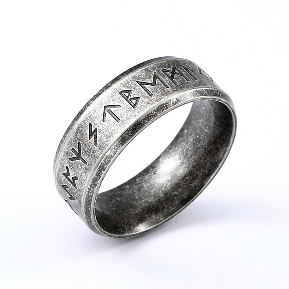 Stainless Steel Nordic Odin Viking Ring For Men Women