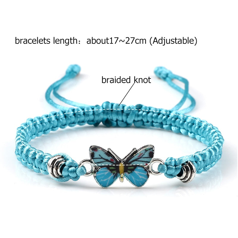 Handmade Braided String Bracelet Unisex