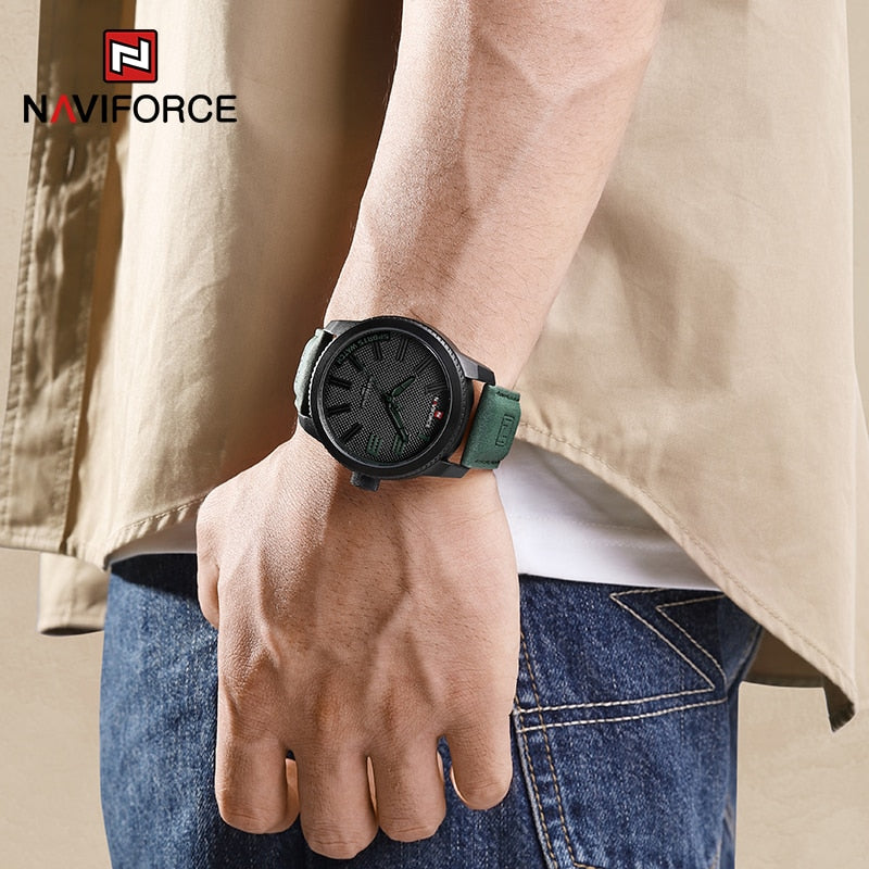 NAVIFORCE Male Wrist Watches Military Sports Watch