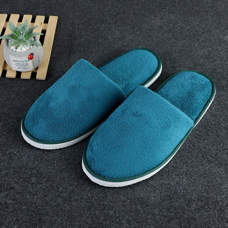 Women Indoor warm furry Home Slipper Flip Flops