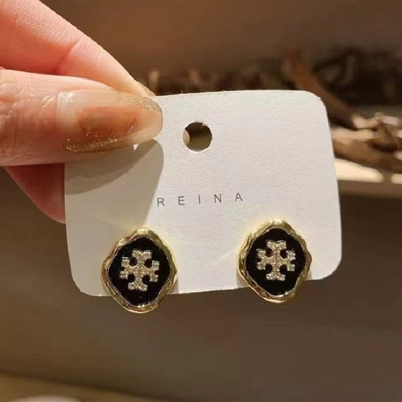 Cute Flocking Rabbit Ear Studs