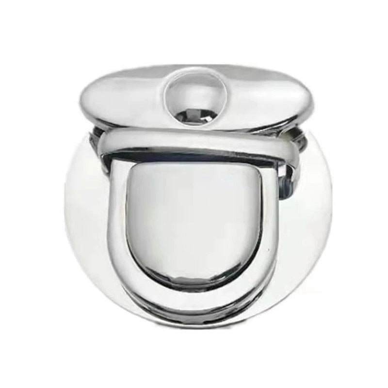 Shoulder Bag Turn Twist Lock Metal Buckle Bag Accessories Handbag Snap Clasps DIY Closure Lock for Purse Totes