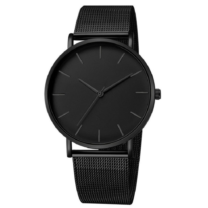 Minimalist Men Fashion Ultra Thin Watch