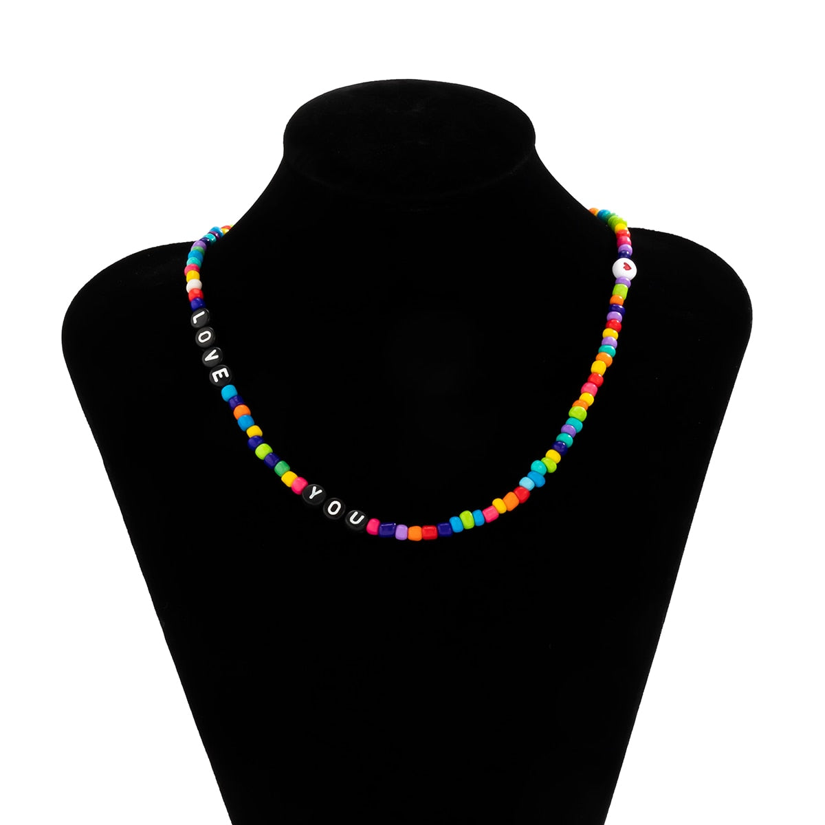 Lucky Number Eight DiceSmall Beads Chain Choker Necklace
