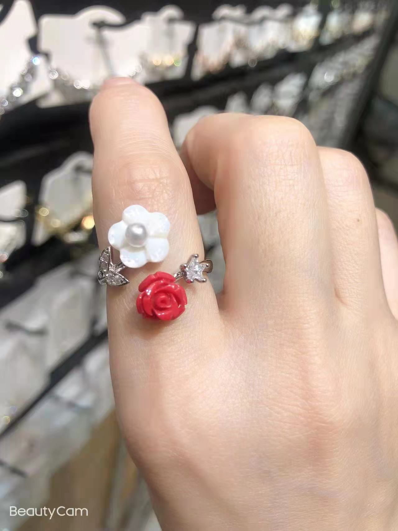 New Exquisite Lovely Opening Ring