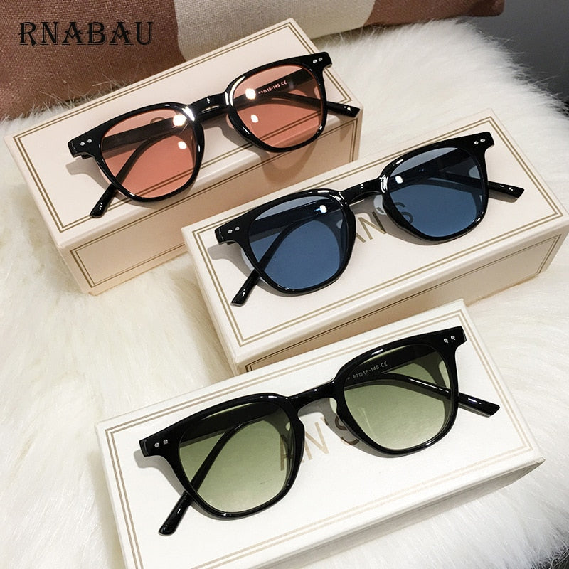 Fashion Vintage UV400 Square Sunglasses