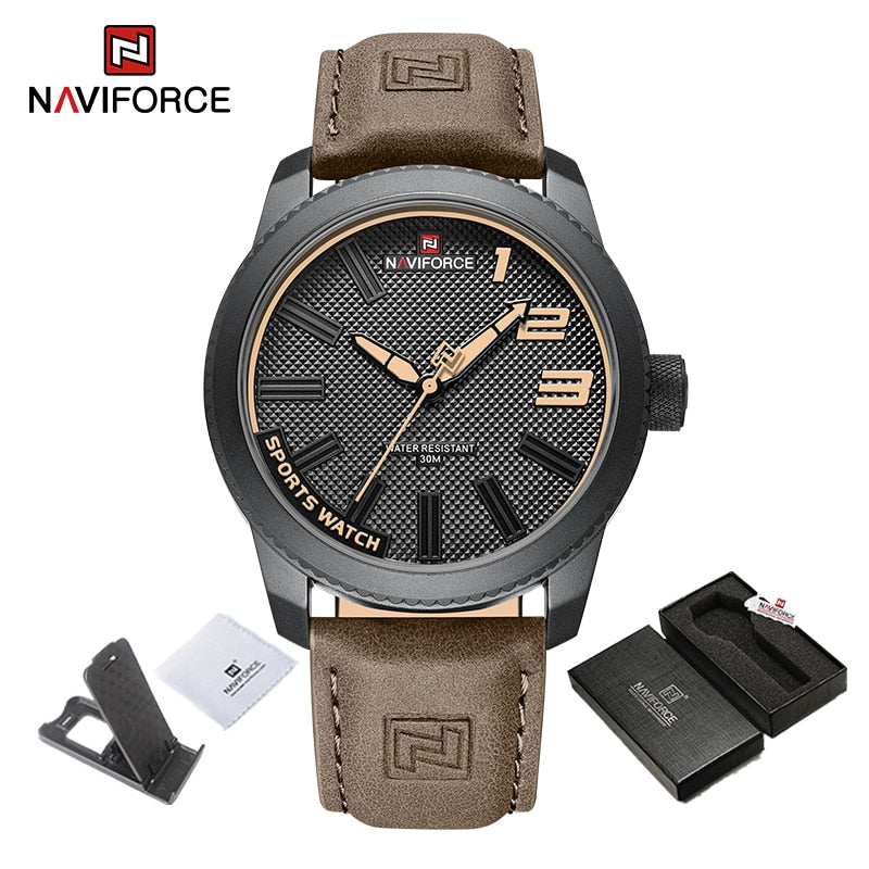 NAVIFORCE Male Wrist Watches Military Sports Watch