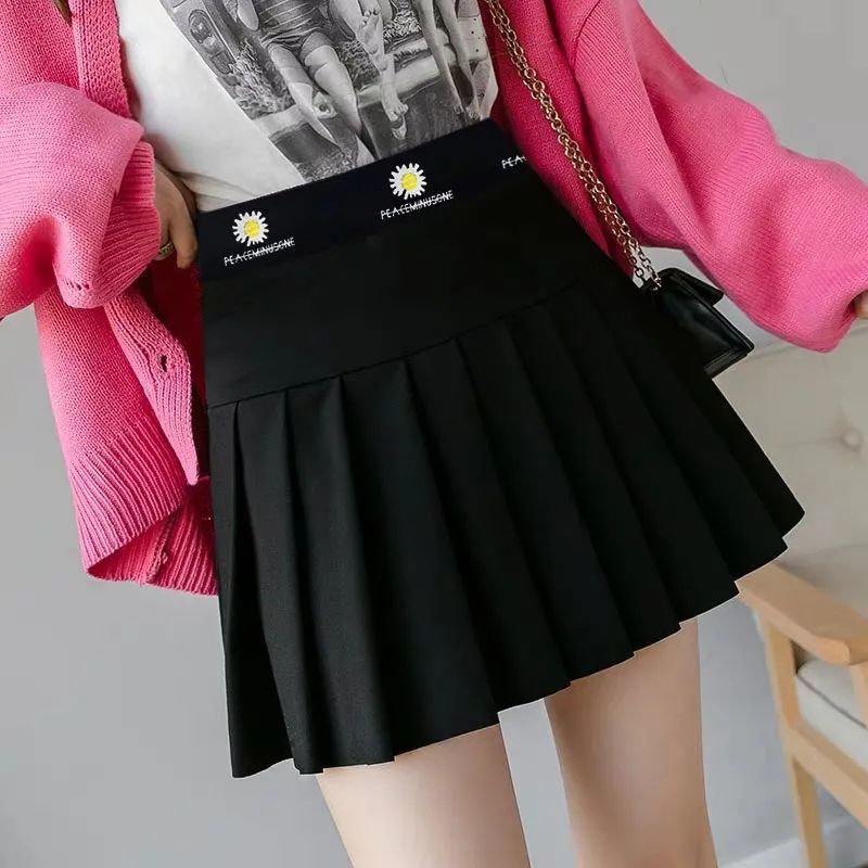 Korean fashion casual mini pleated skirt 2