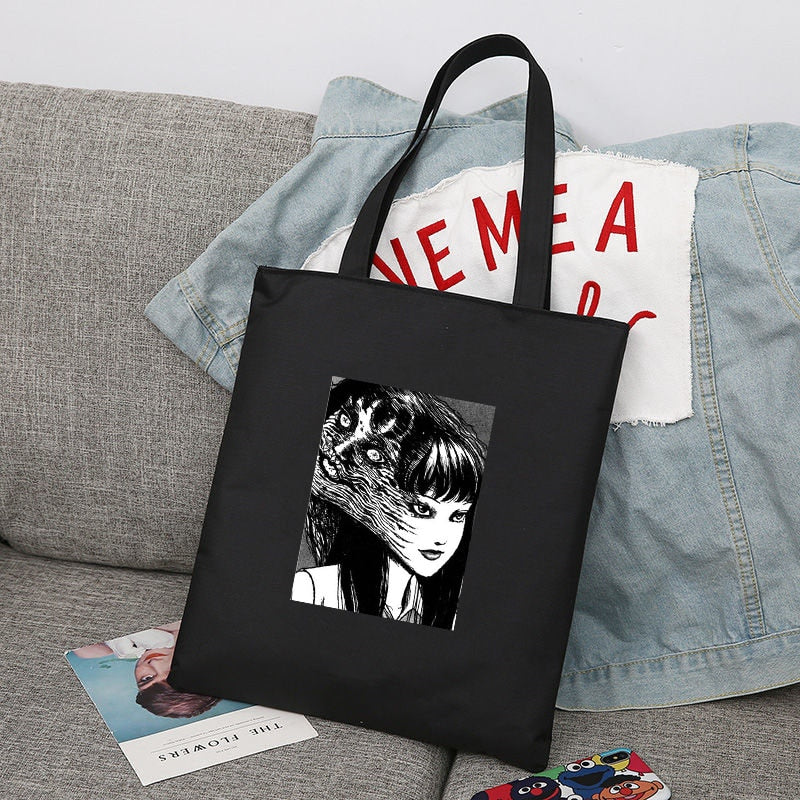 Reusable Shopping Bag Women Canvas Tote Bag