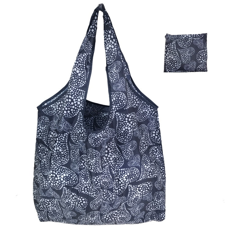 Fashion Printing Foldable Eco-Friendly Large-capacity Shopping Bag
