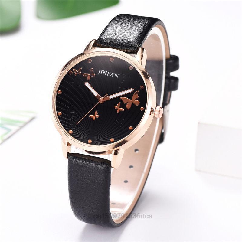 Elegant Simple Butterfly Design Dial Watch