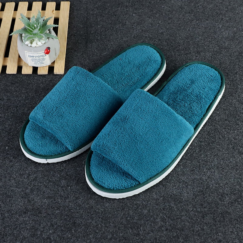 Women Indoor warm furry Home Slipper Flip Flops