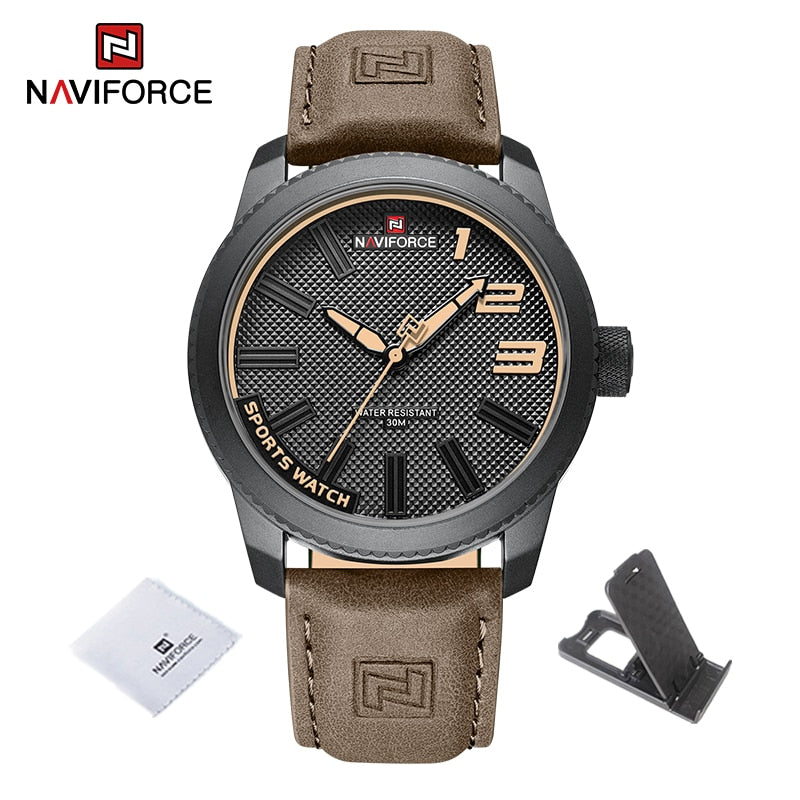 NAVIFORCE Male Wrist Watches Military Sports Watch