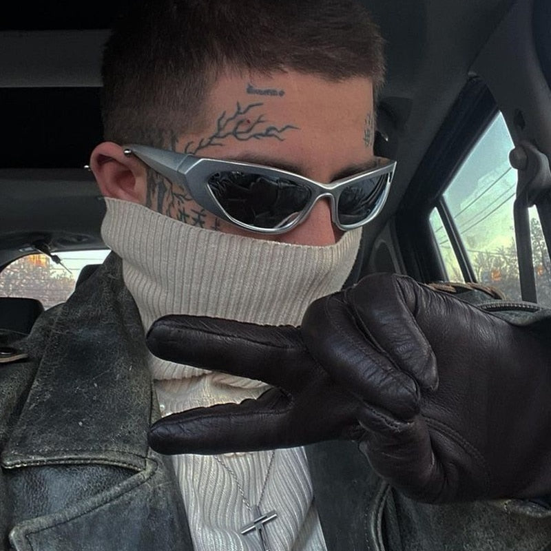 Steampunk Fashion Goggle Women Sunglasses