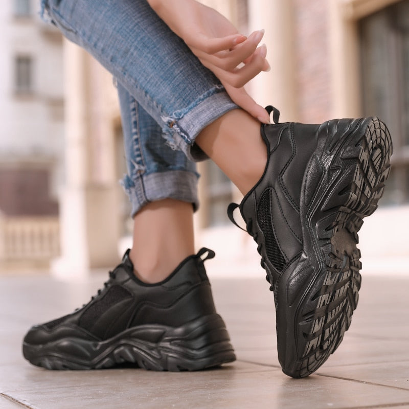 TUINANLE Chunky Sneakers Women Breathable Shoes