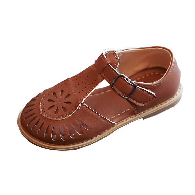 Children's Hollow Soft Sole Shoes Carved