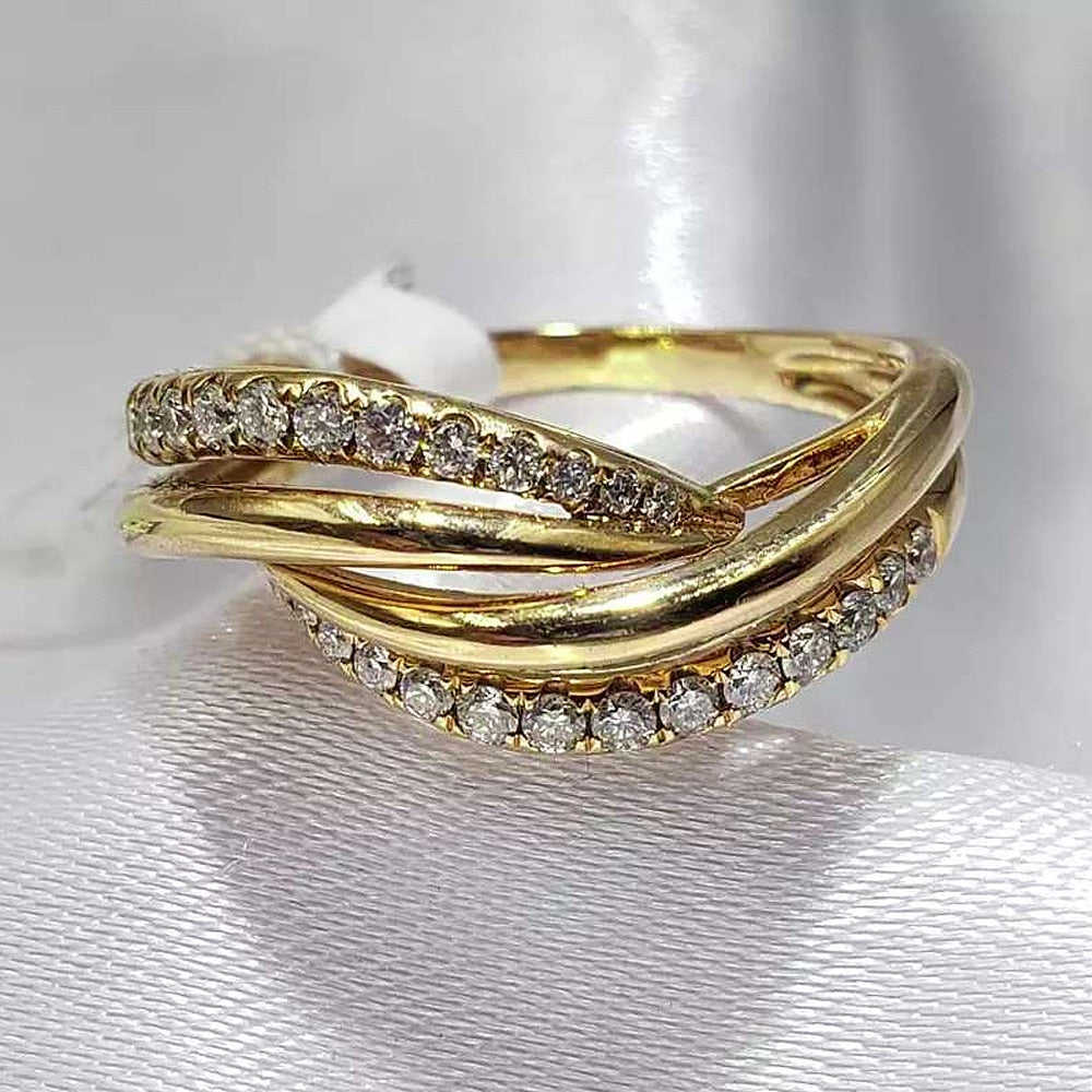 Huitan Fashion Cubic Zirconia Ring