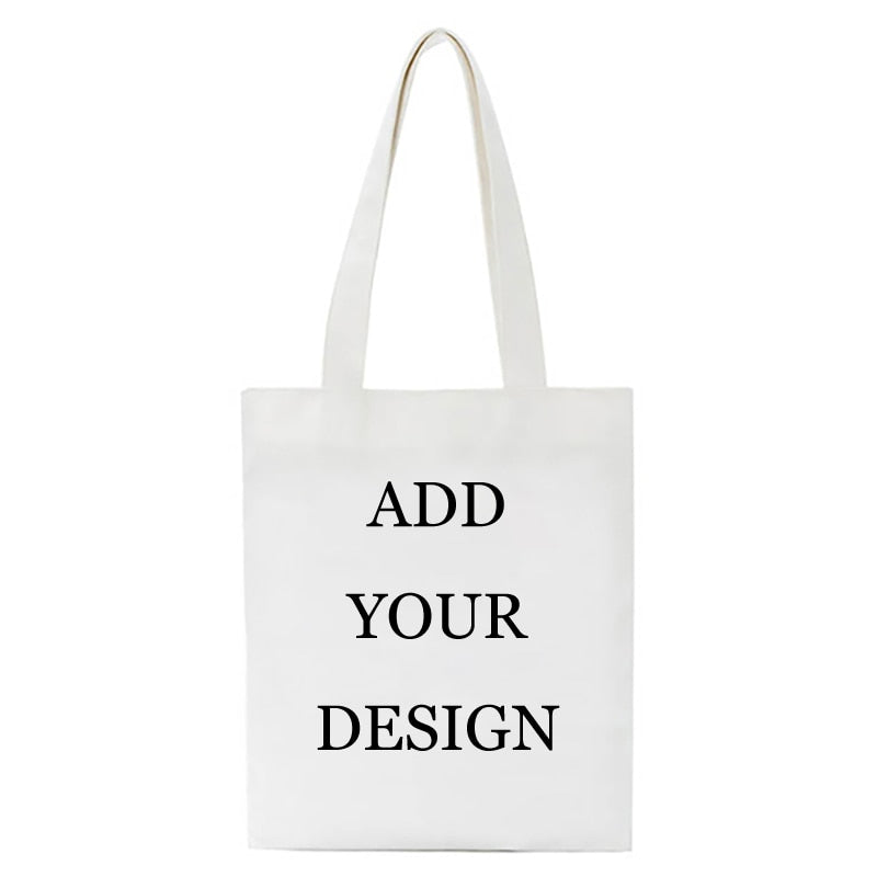 Customized Canvas Bags Shopper Shoulder Bag