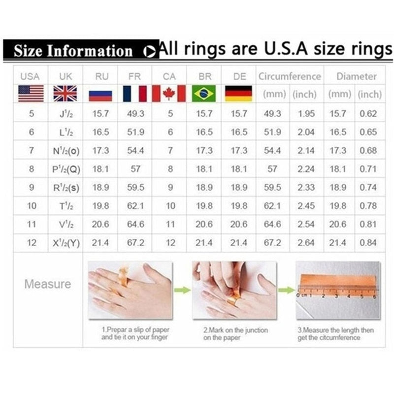 Fashion Couple Black Zircon Creative Black Ring