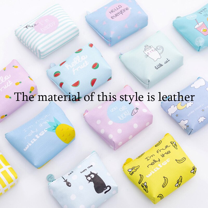 Small Mini Coin Pouch Zipper