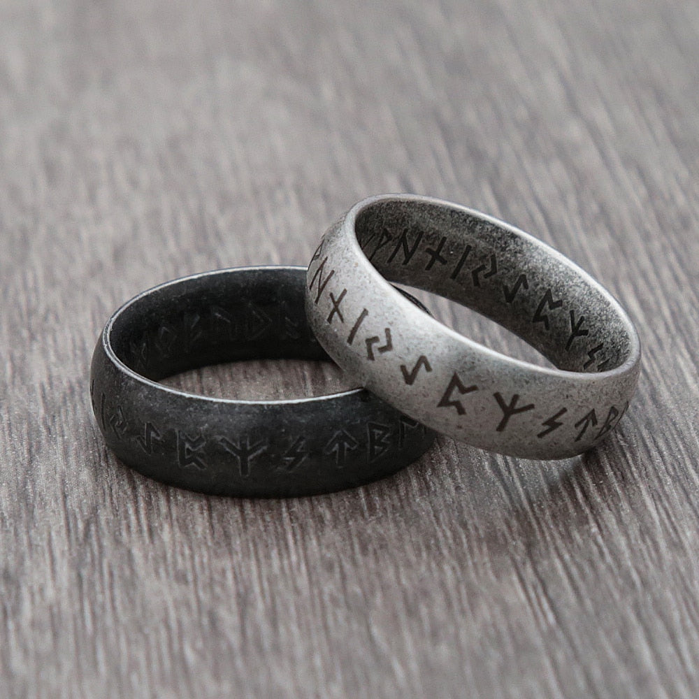 Stainless Steel Nordic Odin Viking Ring For Men Women