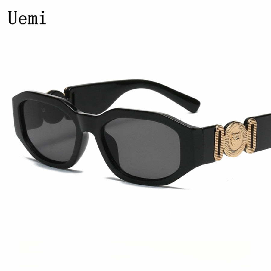 Luxury Retro Vintage Square UV400 Sunglasses