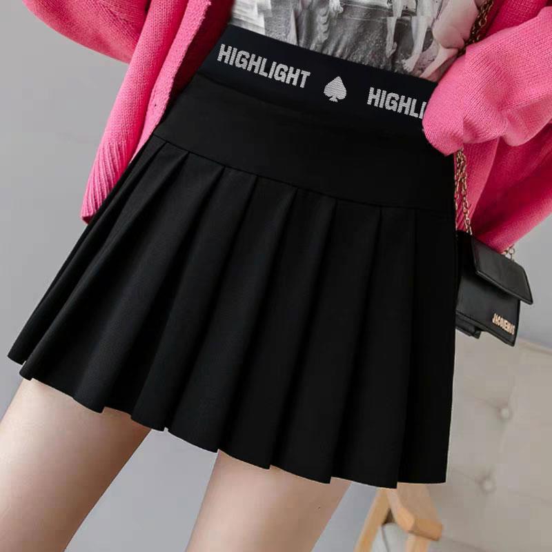 Korean fashion casual mini pleated skirt 2