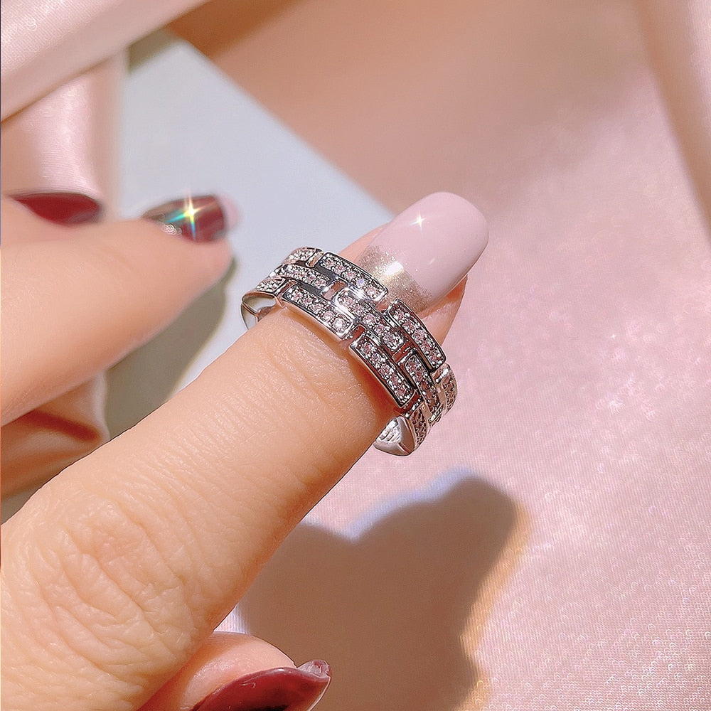 Huitan Creative Chain Design Engagement Proposal Ring