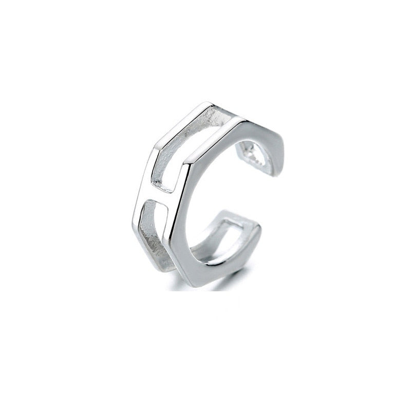 1 pcs Charming Line Zircon Clip Earrings Without Piercing