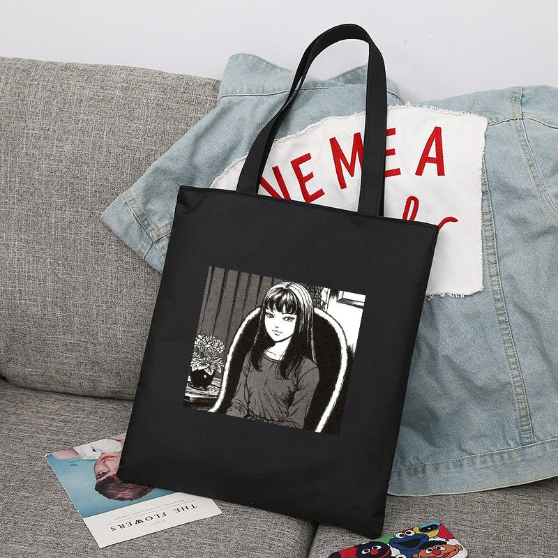 Reusable Shopping Bag Women Canvas Tote Bag