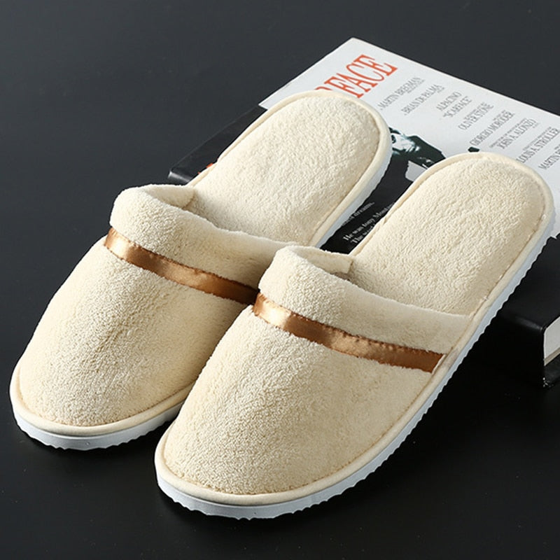 Women Indoor warm furry Home Slipper Flip Flops