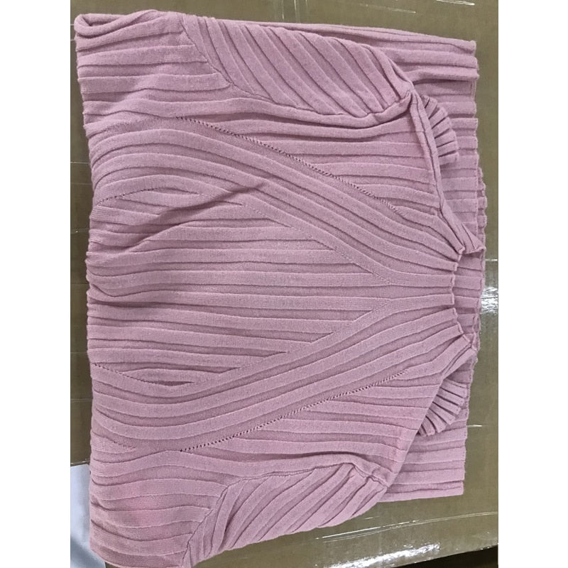 Pullover Long Sleeve Knitted Sweater Women