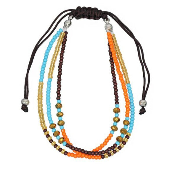 Handmade Bohemian Ethnic Colorful  Friendship Bracelet