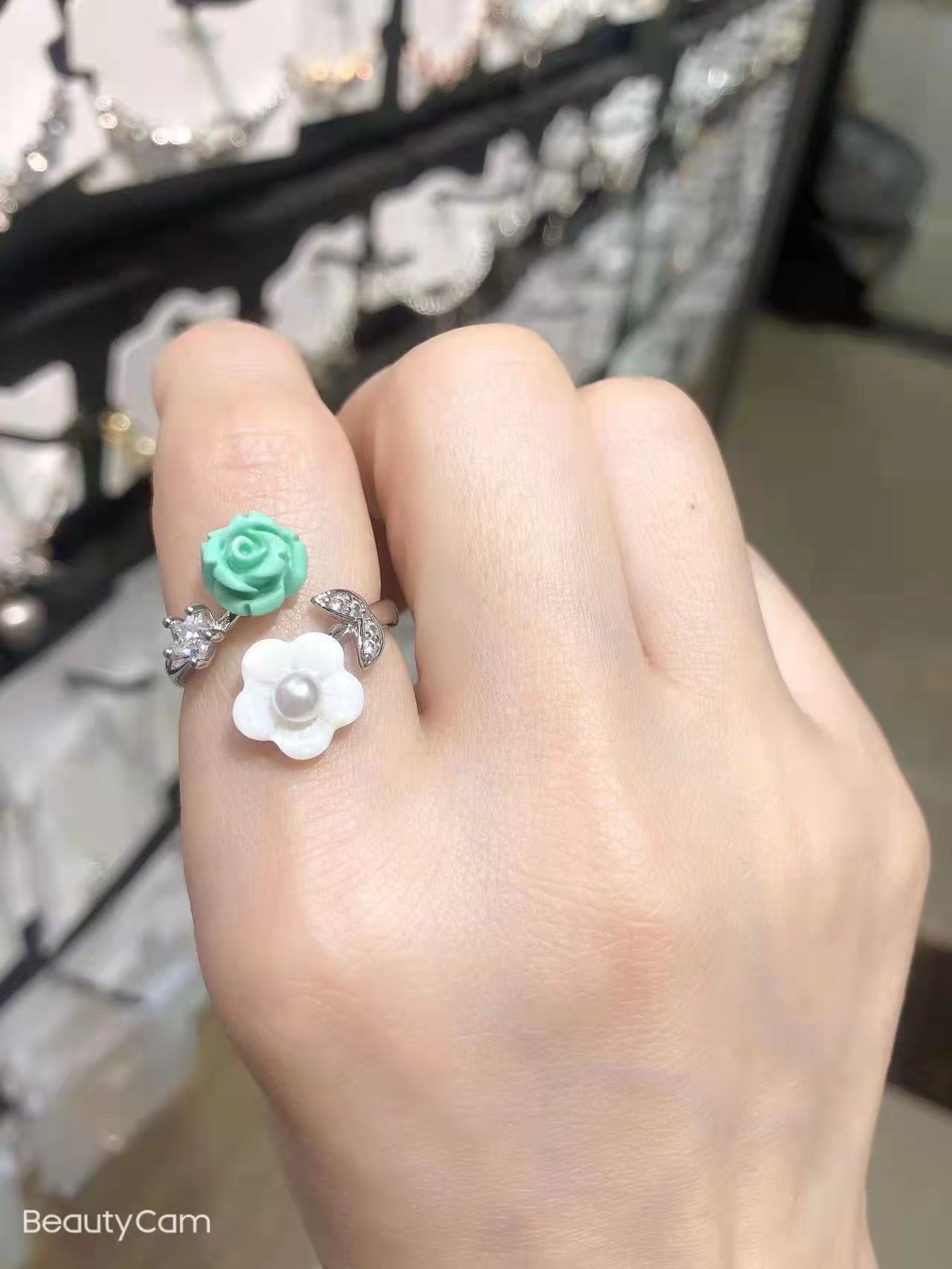 New Exquisite Lovely Opening Ring