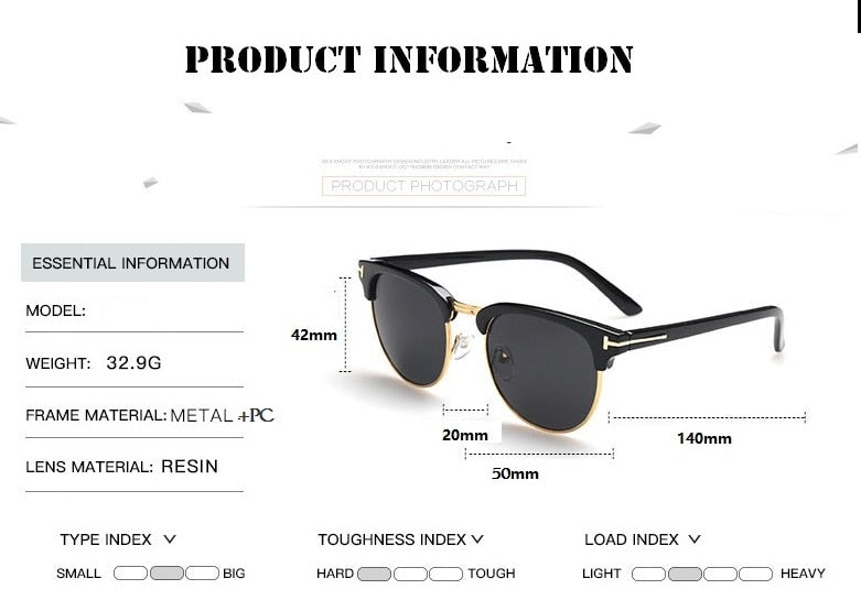 Classic fashion Brand Designer UV400 Sun Glasses