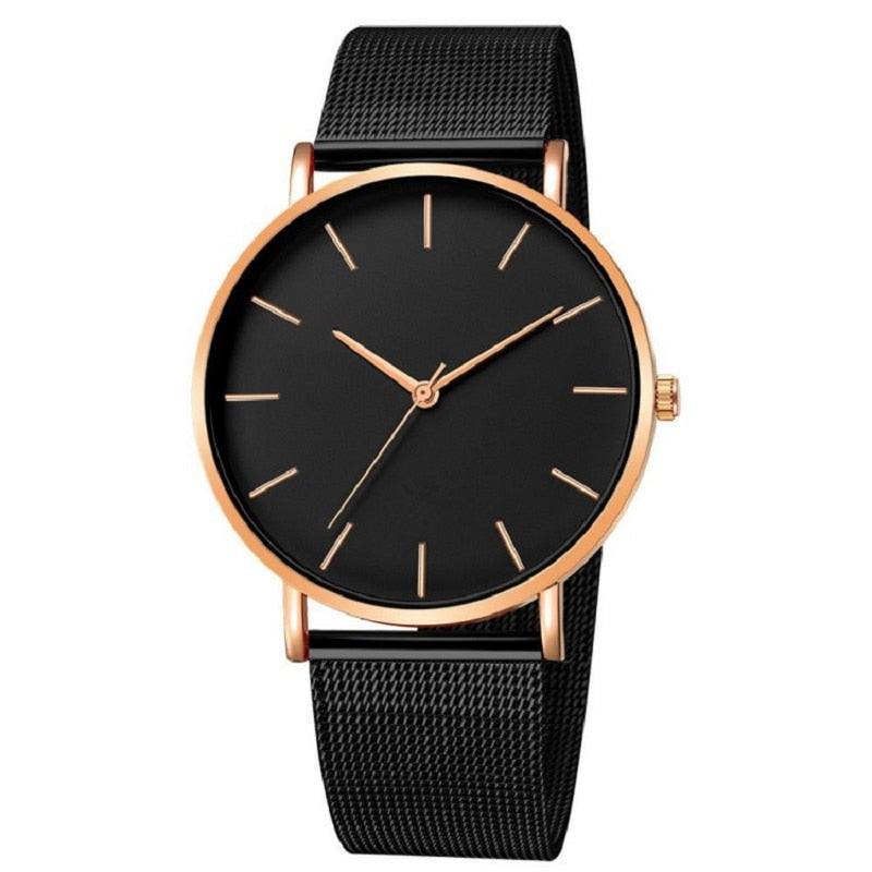 Minimalist Men Fashion Ultra Thin Watch