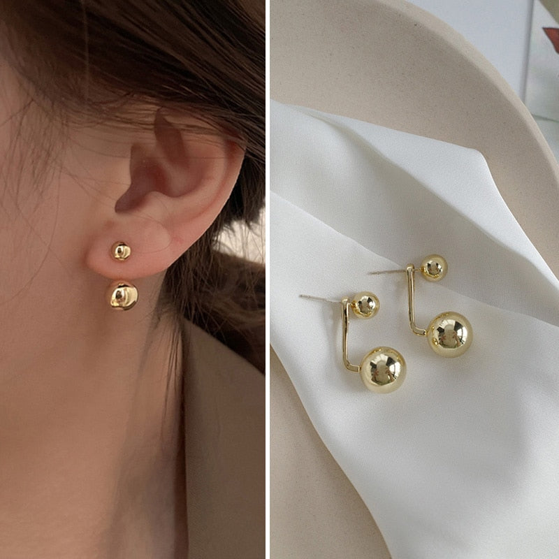 Korean Four-Prong Setting CZ Earing Claw Ear Hook Clip